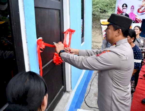 Kapolda NTT Tebar Kepedulian di Takari, Rumah Harapan Jadi Kado HUT ke-80 Bhayangkara untuk Warga