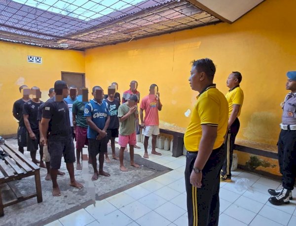 Kapolres Alor Pastikan Keamanan Ruang Tahanan dan Berikan Motivasi kepada Warga Binaan