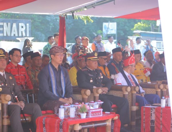Kapolres Alor Hadiri Upacara HUT ke-81 Kemerdekaan RI, Momentum Perkuat Persatuan dan Keamanan Daerah