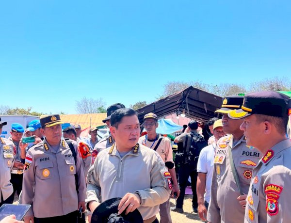 *Astamaops Kapolri Turun Langsung Maksimalkan Operasi Kemanusiaan di Manggarai, 45 Posko Tampung 13.881 Pengungsi*