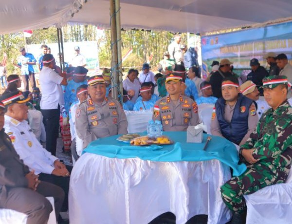 Polda NTT Dorong Ketahanan Pangan melalui Penanaman Bawang Putih Serentak
