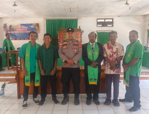 Polsubsektor Pureman Gelar Minggu Kasih dan Sambang Kamtibmas di Desa Purnama, Ajak Warga Jaga Kamtibmas