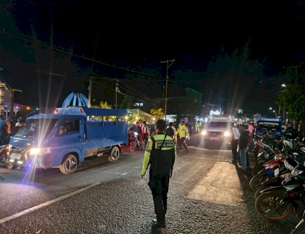 Polres Alor Kawal Pembukaan HUT Klasis Teluk Kabola ke-11, Ratusan Jemaat Hadir, Situasi Aman dan Kondusif