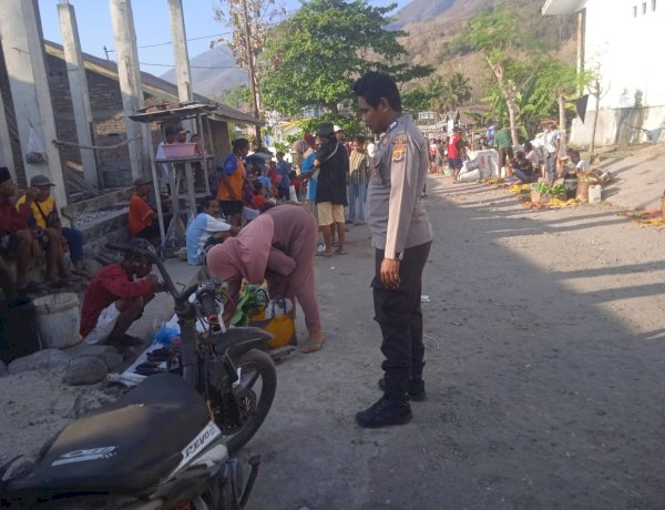 Polsubsektor Bakalang Tingkatkan Patroli dan Pengamanan Pasar, Jaga Kamtibmas Tetap Kondusif