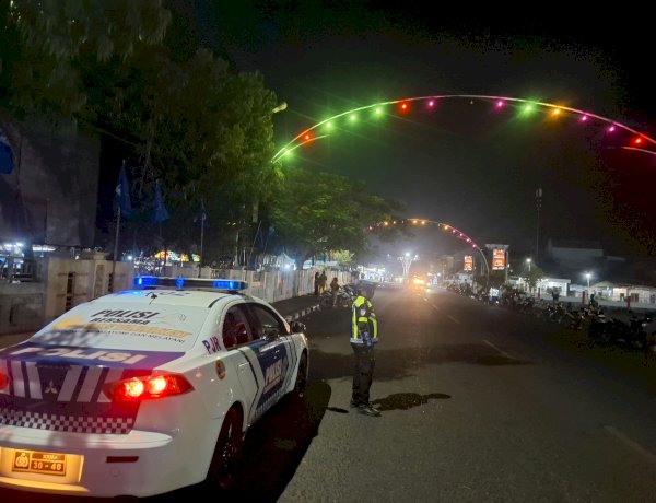 Blue Light Patrol Satlantas Polres Alor, Hadirkan Rasa Aman di Malam Hari, Polisi Bersama Masyarakat
