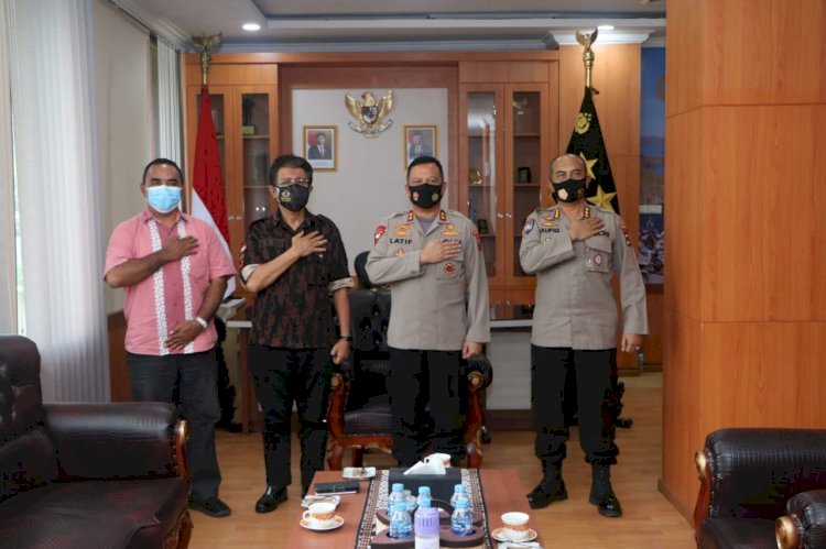 Jalin Silaturahmi, Kapolda NTT Terima Kunjungan dari KBPP Polri