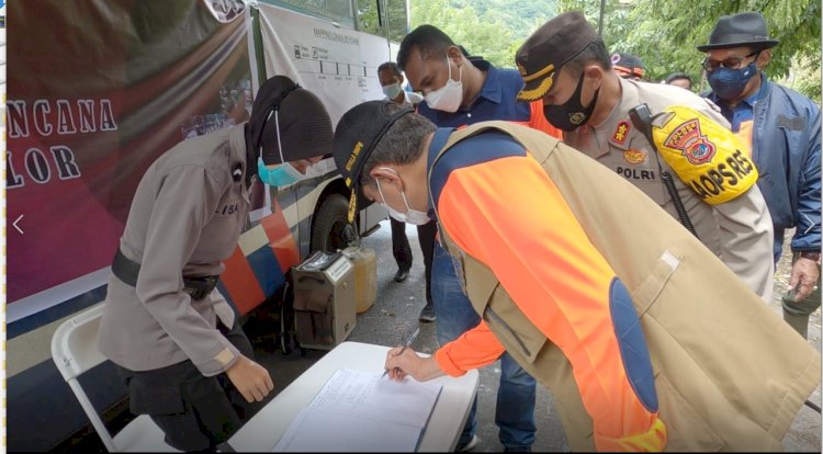 Kepala BNPB RI Tinjau Lokasi Bencana Banjir Bandang di Kecamatan Alor Timur Laut