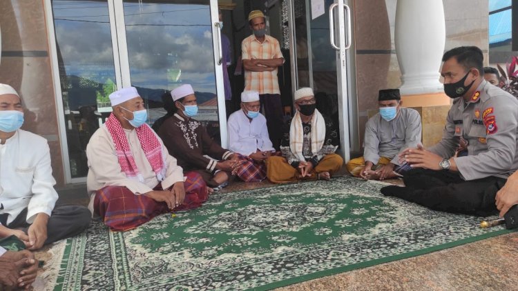 Jelang Hari Raya Idul Fitri Kapolres Kunjungi Masjid di Kota Kalabahi