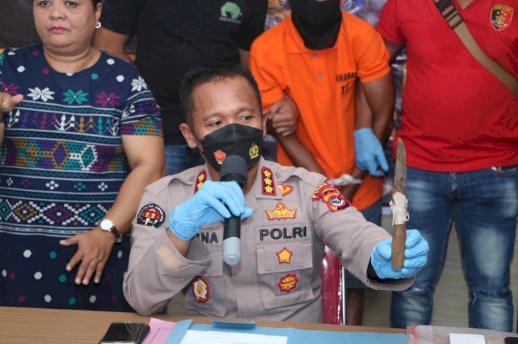 Personel Gabungan Ditreskrimum Polda NTT dan Polres Kupang Berhasil Mengungkap Pelaku Pembunuhan Wanita di Batakte