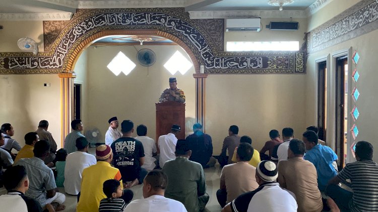Duka Mendalam, Polres Alor Kembali Gelar Doa Bersama di Masjid Nurul Ittihad