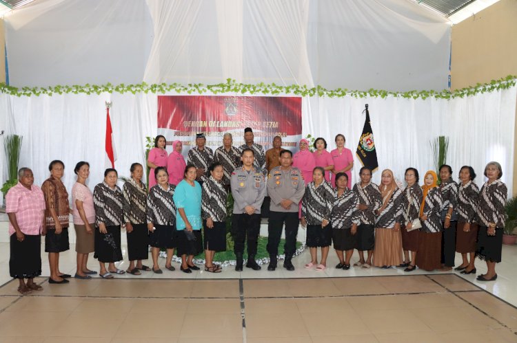 Kapolres Alor Hadiri Acara Syukuran Persatuan Keluarga Besar Purnawirawan Polri (PP Polri) ke 24 Tahun 2023