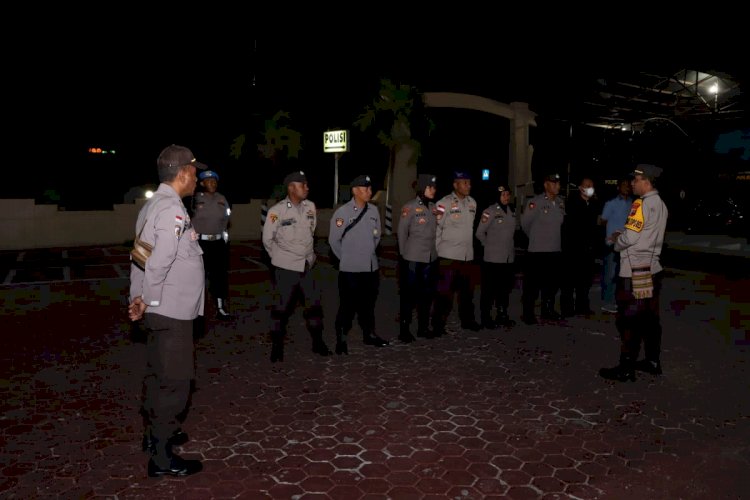 Jaga Keamanan, Satgas OMB Turangga Laksanakan Patroli Malam