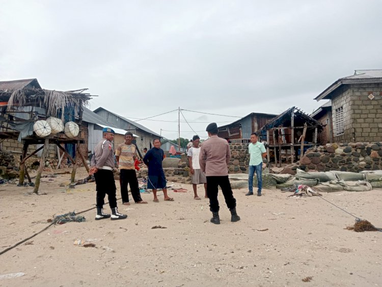 Himbauan dari Polsek Pantar: Warga Diminta Waspada Terhadap Cuaca Ekstrem