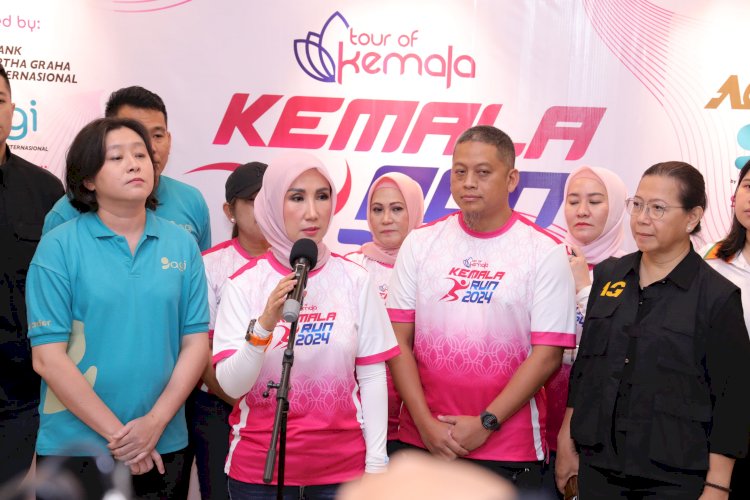 Bhayangkari Bersama YKB Siap Gelar Lomba Lari Skala Internasional Kemala Run 2024