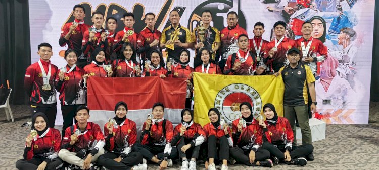 Tim Taekwondo Garbha Presisi Polri mendulang prestasi di kejuaraan Taekwondo Internasional di Malaysia 2024