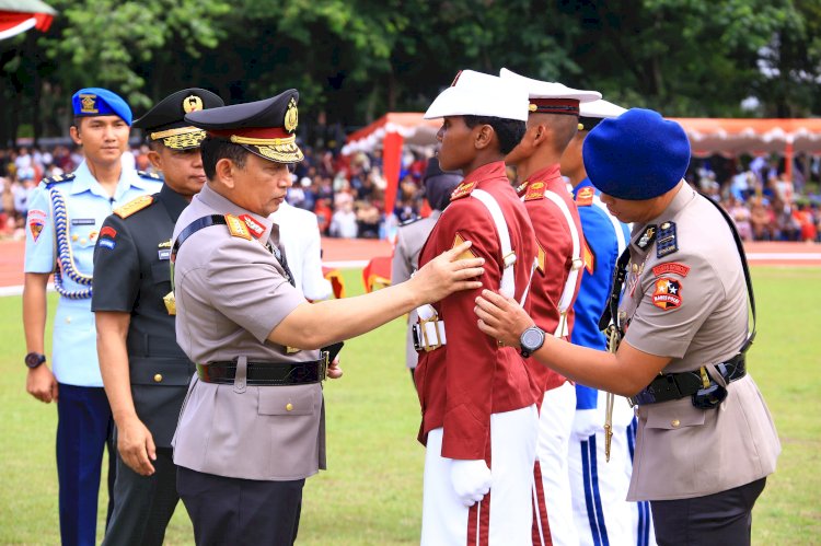 Pimpin Wisuda Prabhatar 2024, Ini Pesan Kapolri dan Panglima TNI untuk 1.104 Taruna