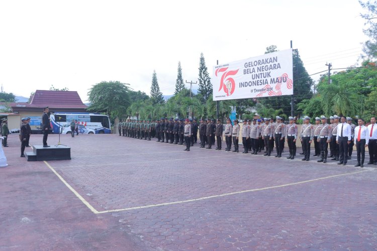 Polres Alor Gelar Upacara Hari Bela Negara ke -76