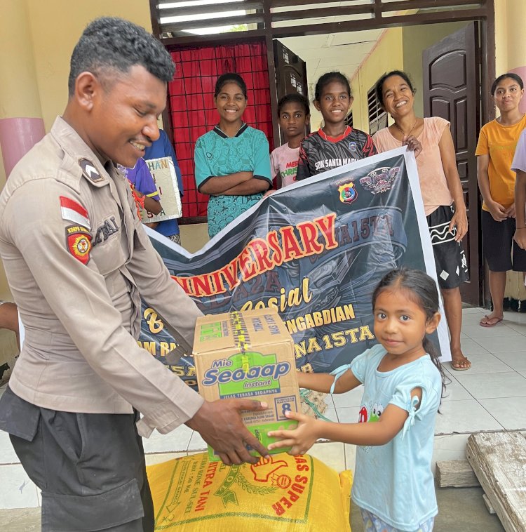 Bakti Sosial Leting 48, 52, 26 Polres Alor: Wujud Kepedulian dan Kemanusiaan untuk Panti Asuhan di Kalabahi