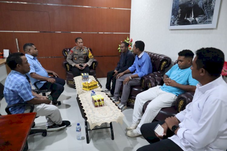 Kapolres Alor dan GAMKI Bahas Pengamanan Natal 2024 dan Tahun Baru 2025