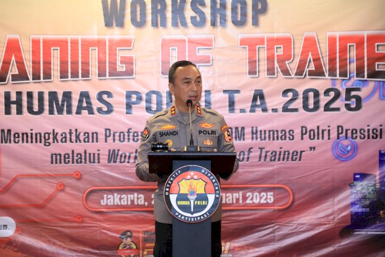 Kadiv Humas Buka Workshop : Jajaran Harus Perkuat Profesionalitas