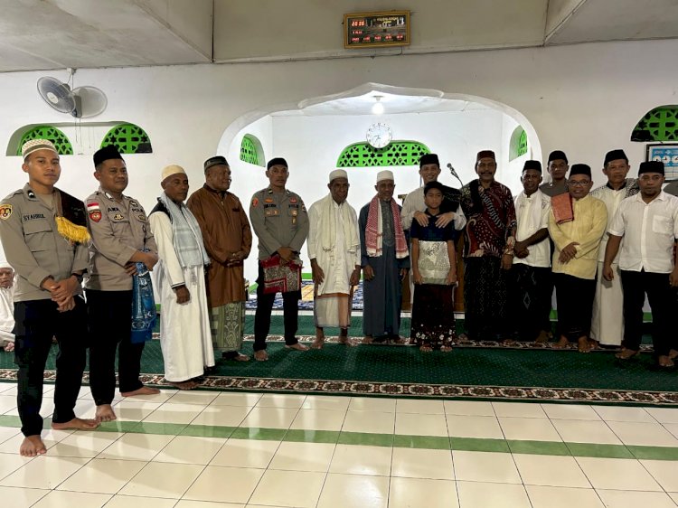 Safari Ramadhan Polres Alor di Masjid Al-Furqon Buono