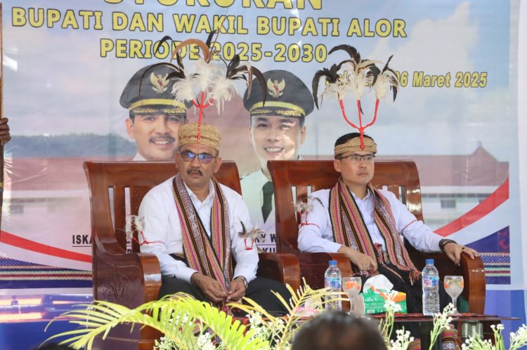 Polres Alor Kawal Ketat Penjemputan Bupati dan Wakil Bupati Alor