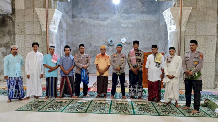 Polres Alor Gelar Safari Ramadhan di Masjid Baburahman Pasar Lipa