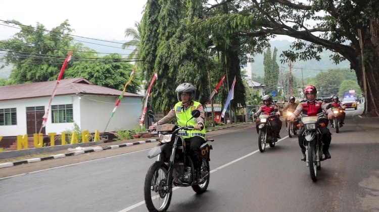 Patroli Ngabuburit, Polres Alor Jaga Keamanan Selama Ramadan