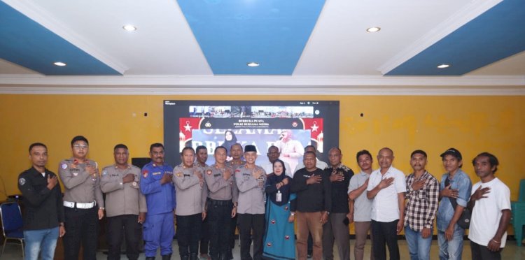 Polres Alor Gelar Buka Puasa Bersama dengan Awak Media, Pererat Sinergi dengan Masyarakat