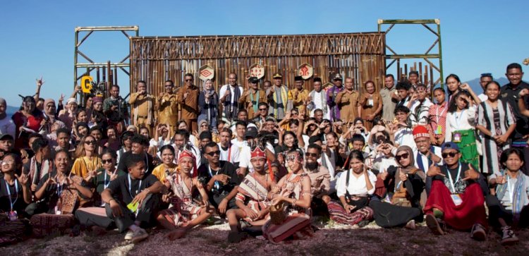 Kapolres Alor Hadiri Pembukaan Jambore GRUF 2025 di Pantai Sebanjar