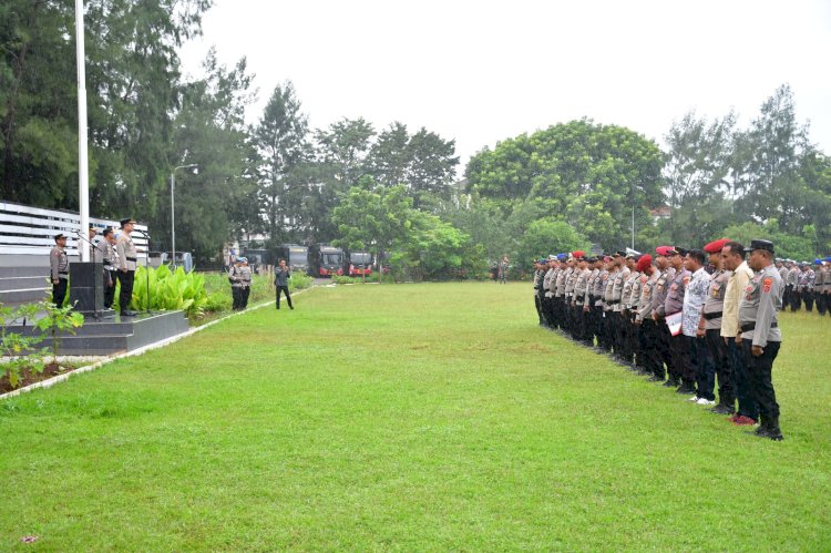 Polda NTT Gelar Apel Siaga Hadapi May Day 2025, Ratusan Personel Dikerahkan