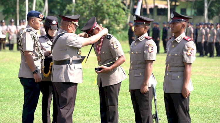 Selamat! 593 Bakomsus Ketahanan Pangan, Kesehatan-Gizi Polri Selesai Pendidikan