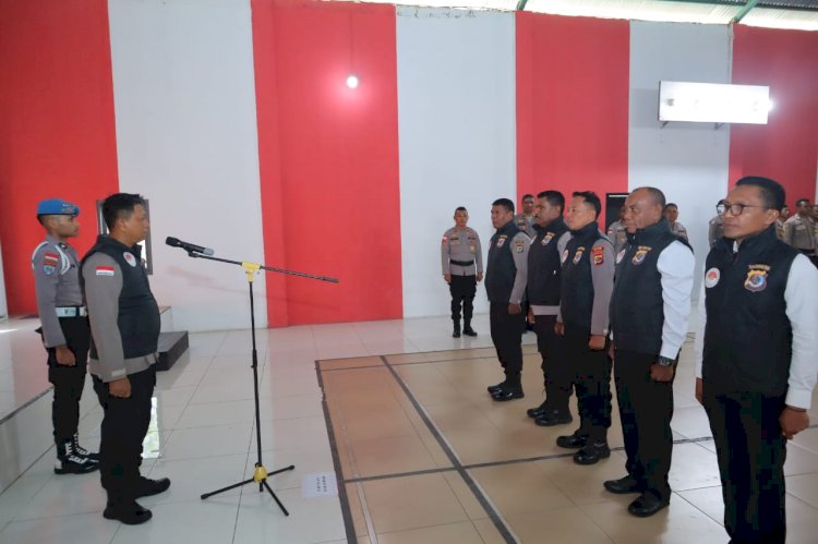 Pengukuhan Komite Olahraga Polri (KOP) Polres Alor, Wujud Komitmen Pembinaan Olahraga di Lingkungan Polri