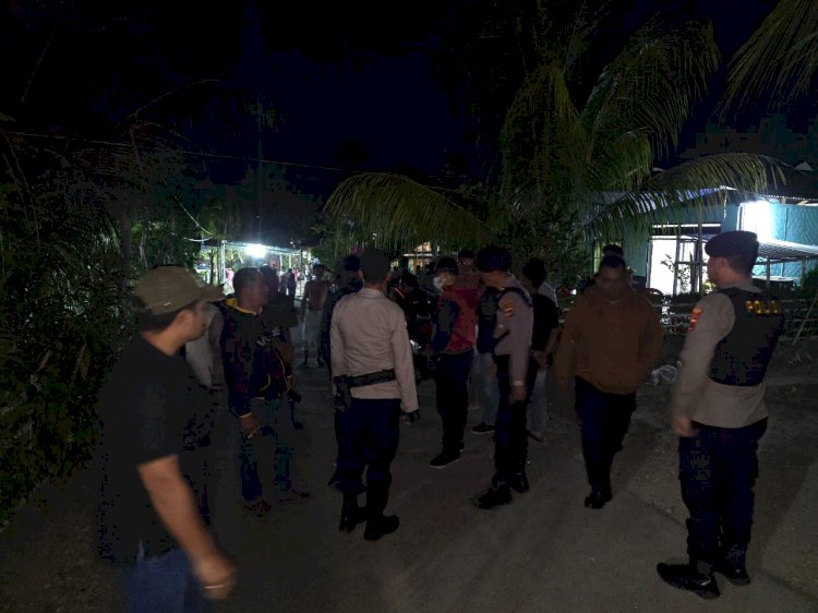 Polres Alor Gelar Patroli Cipta Kondusifitas di Kecamatan Teluk Mutiara