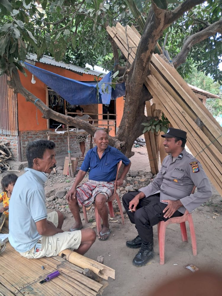 Polsek Alor Timur Gelar Silaturahmi Bersama Tokoh Masyarakat, Perkuat Sinergi Jaga Kamtibmas