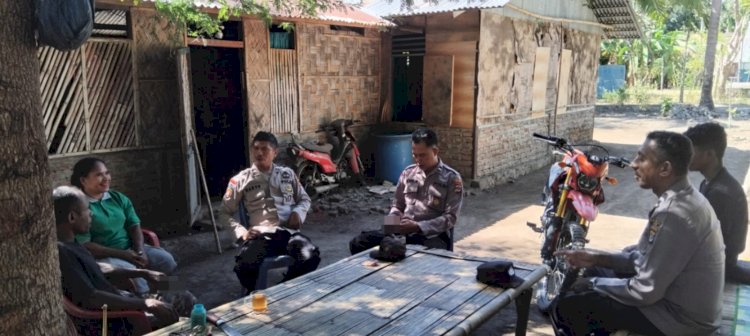 Polsek Alor Timur Gelar Patroli dan Sambang Kamtibmas, Ajak Warga Bersinergi Jaga Kondusifitas Lingkungan dan Cegah Potensi Gangguan Keamanan Sejak Dini