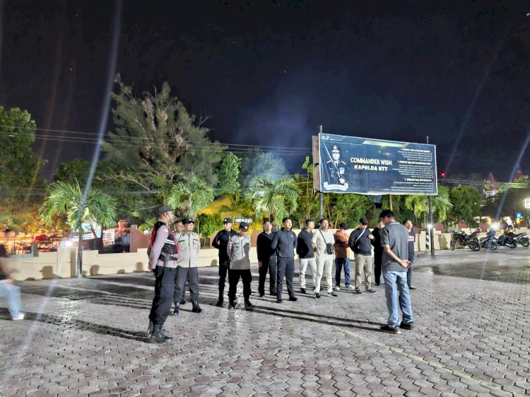 Polres Alor Gelar Patroli KRYD di Teluk Mutiara untuk Jaga Kondusifitas Kamtibmas