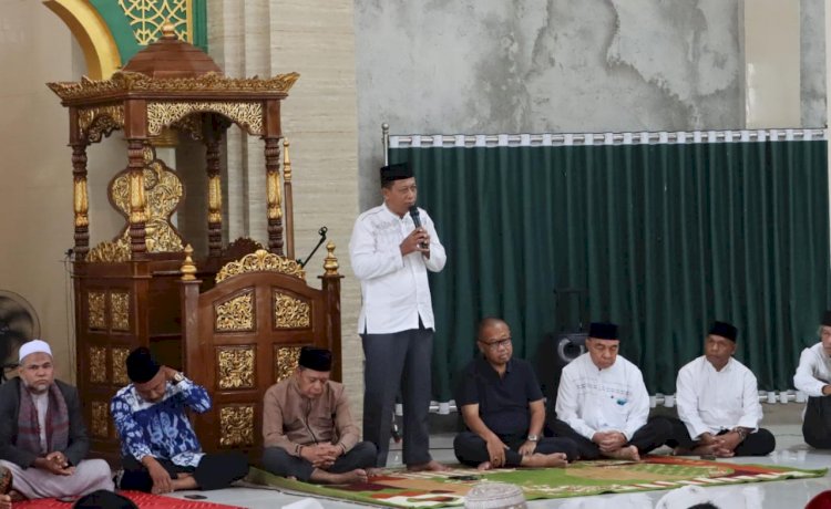Kapolres Alor Hadiri Tabligh Akbar Peringatan Isra Mi'raj dan Menyongsong Ramadan 1447 H