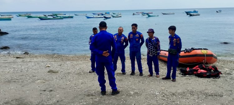 Polres Alor Lakukan Pencarian Nelayan Hilang di Perairan Ilawe