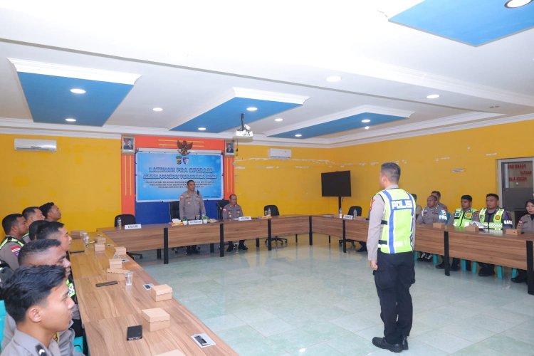 Polres Alor Gelar Latpra Ops Keselamatan Turangga 2026 Tingkatkan Kesiapan Personel