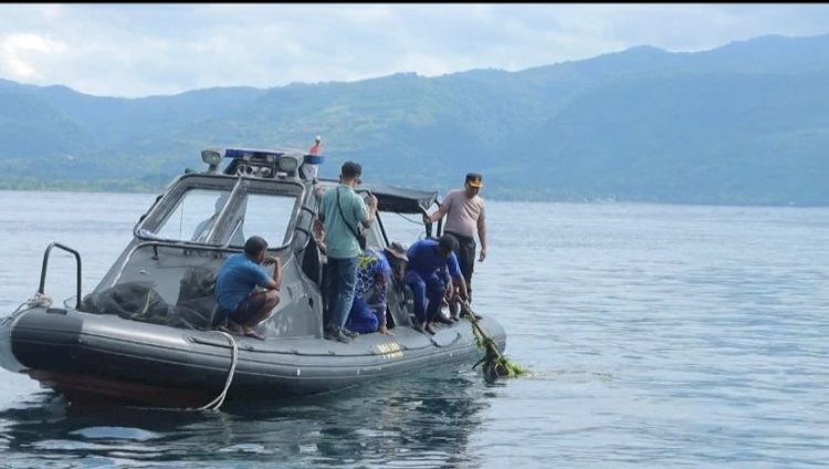 Menanggapi Atensi Presiden RI, Kapolres Alor Pimpin Korvei Bersama Dukung Program Indonesia ASRI di Pantai Kampung Raja dan Pantai Reklamasi