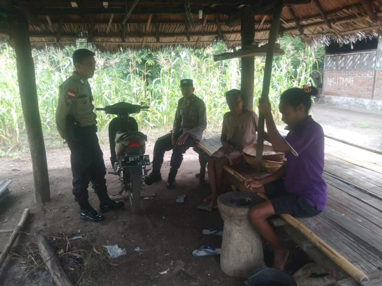 Polsek Alor Timur Intensifkan Patroli Kamtibmas, Imbau Warga Maritaing Jaga Keamanan dan Waspada Cuaca Ekstrem