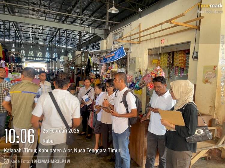 Unit Tipidter Sat Reskrim Polres Alor Bersama Satgasda Intensifkan Sidak Harga Bahan Pangan