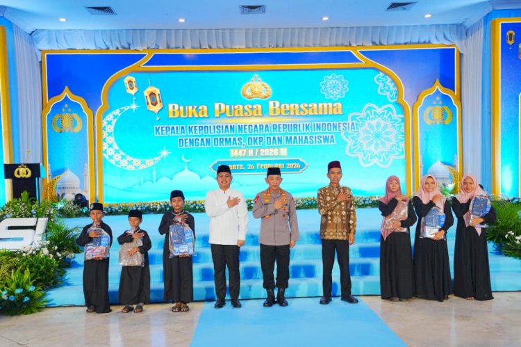Buka Puasa Bareng OKP, Ormas hingga Mahasiswa, Kapolri Serukan Jaga Persatuan-Dukung Program Pemerintah 