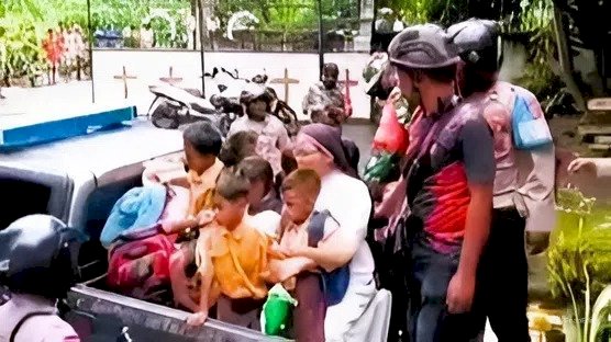 Sinergi TNI-Polri Bergerak Cepat Amankan Konflik Warga di Adonara, Keselamatan Anak- Anak Menjadi Prioritas
