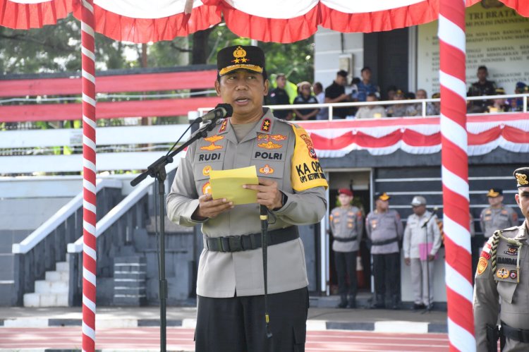 Polda NTT Gelar Apel Pasukan Operasi Ketupat Turangga 2026, Siap Berikan Pelayanan Idul Fitri 1447 H