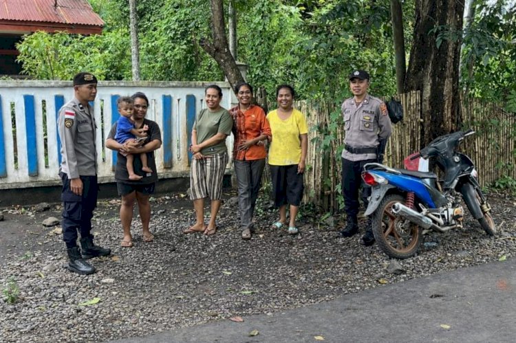 Patroli Dialogis Polsek Abad di Kelurahan Moru, Perkuat Sinergi dan Jaga Situasi Kamtibmas Tetap Kondusif