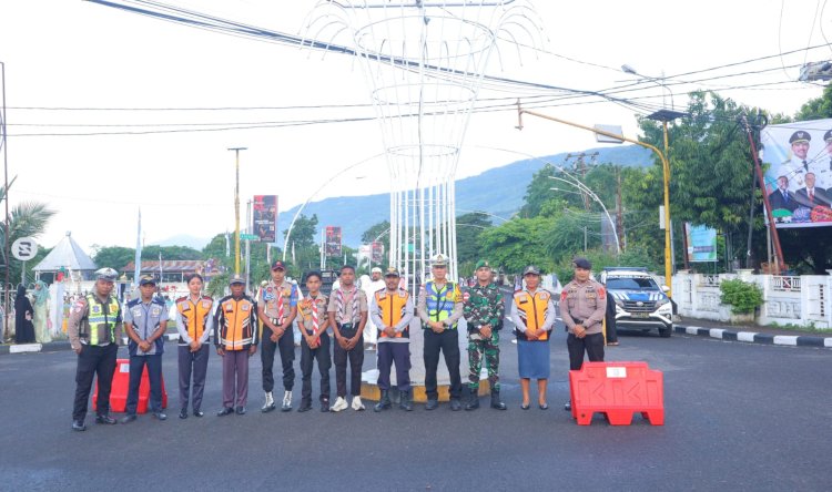Polres Alor Amankan Pelaksanaan Shalat Idul Fitri 1447 H di Kalabahi, Ribuan Jemaah Khusyuk Beribadah