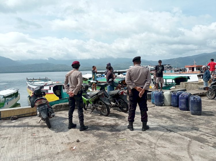 Pasca Idul Fitri 1447 H, Pengamanan Pelabuhan Dulionong Pastikan Arus Balik Penumpang Aman dan Terkendali