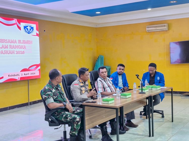 GAMKI Alor Himpun Lintas Sektor Bahas Pengamanan Paskah 2026 di Aula Polres